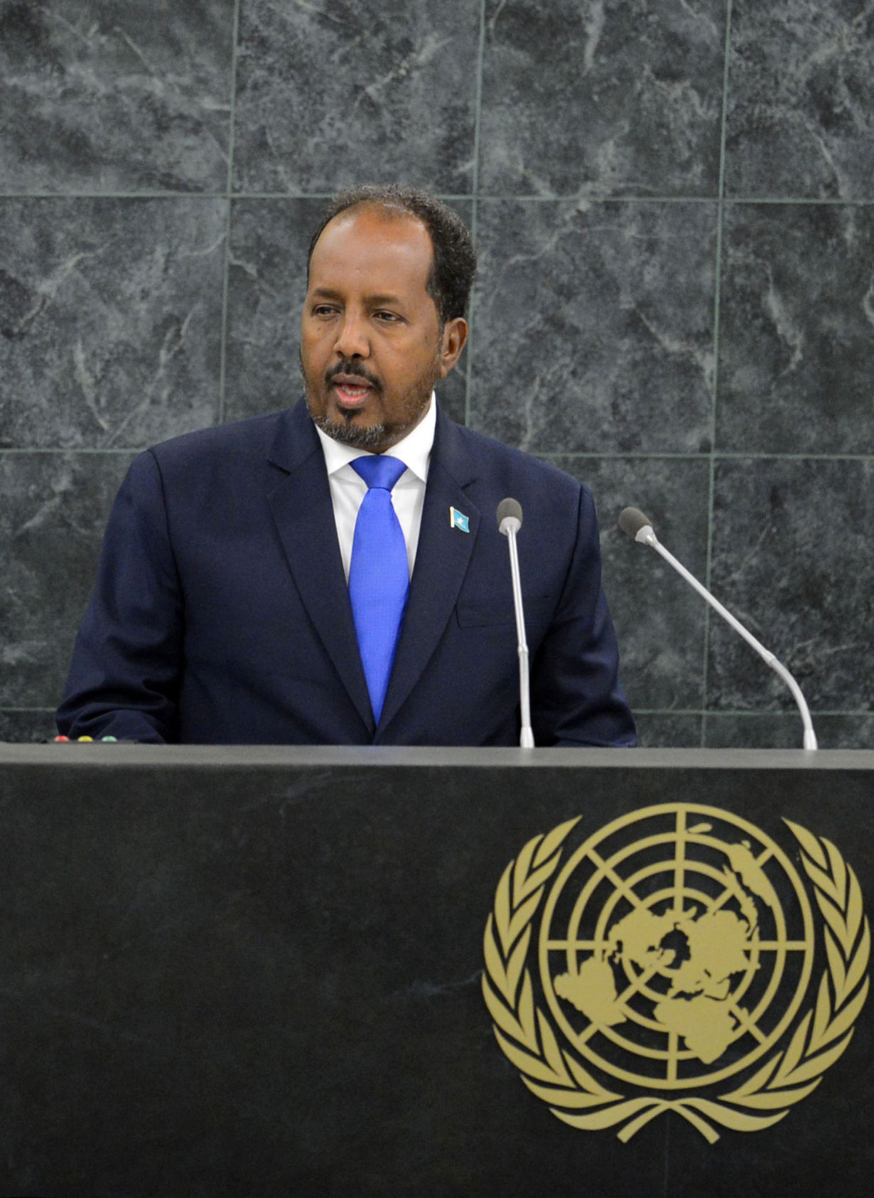 Somali President Hassan Mohamud